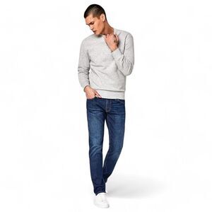 NEW Mavi Men's Jake Slim Leg Jeans Dark Brushed Organic Move 38x34